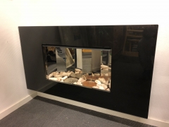 Vägghängd kamin